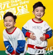 郑州昭元儿童摄影微童星：双胞胎帅宝，颜值爆表！